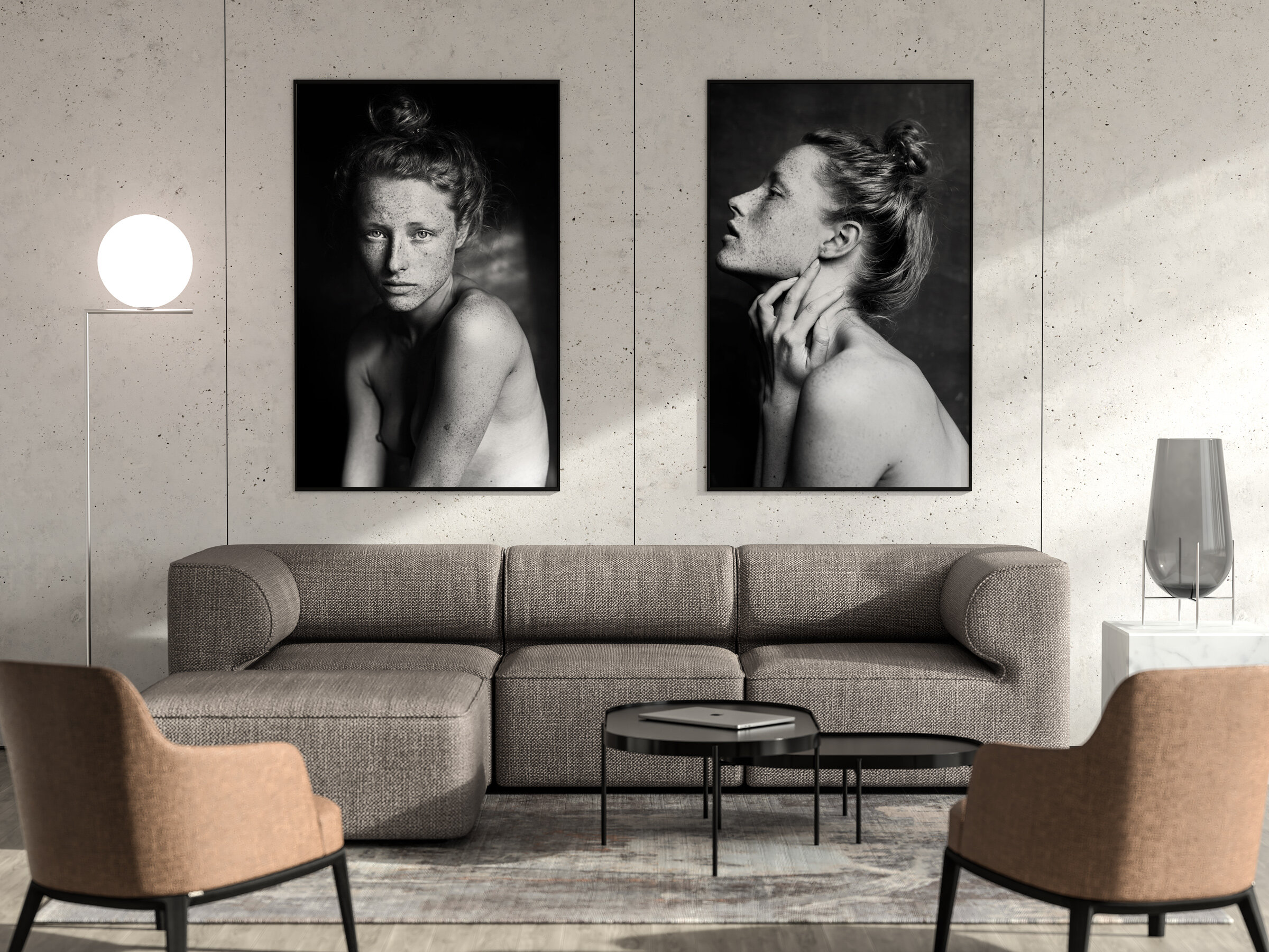Black and white stories — fine art print