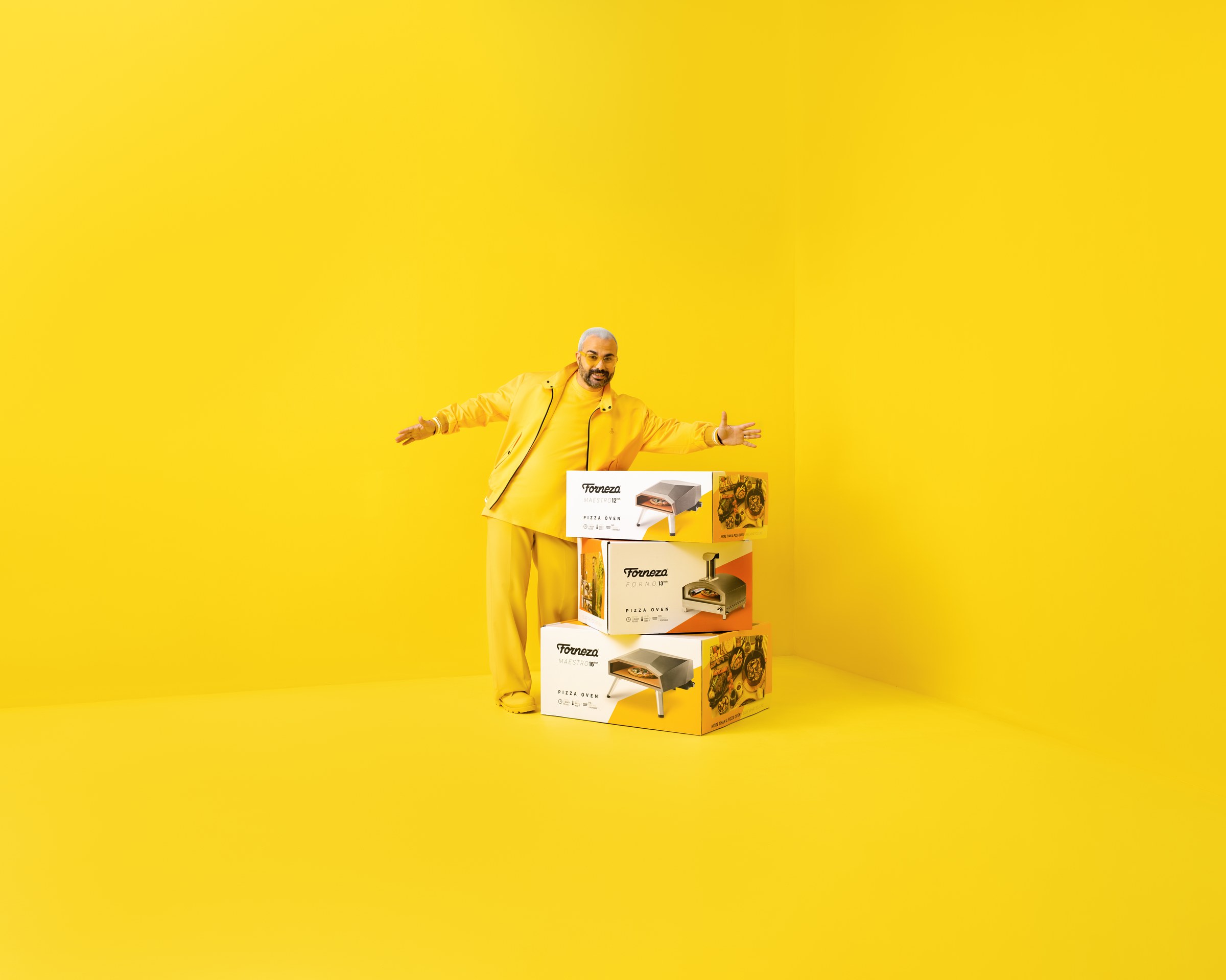 Forneza campaign by Dainius Sciuka — chef Gian Luca Demarco